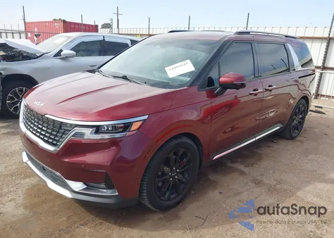 2022 Kia Carnival Mpv Sx Prestige z USA, uszkodzony, nr VIN KNDNE5H37N6065337